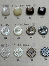 FR100 DAIYA BUTTONS Shell-like Polyester Button DAIYA BUTTON Sub Photo