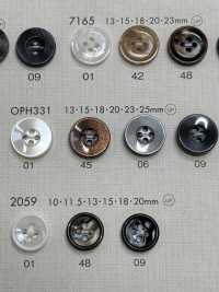 OPH331 DAIYA BUTTONS Shell-like Polyester Button DAIYA BUTTON(DAIYA BUTTON) Sub Photo