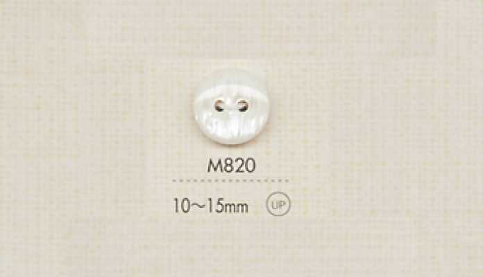 M820 DAIYA BUTTONS 2-hole Polyester Button