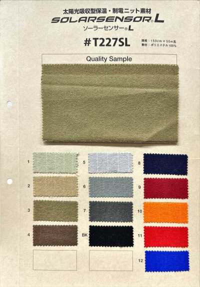 T227SL Solar Sensor® L Tricot Brushed