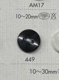 449 DAIYA BUTTONS Double-hole Buffalo-like Polyester Button DAIYA BUTTON Sub Photo