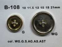 B108 Simple Colorful Metal Buttons For Shirts And Jackets DAIYA BUTTON(DAIYA BUTTON) Sub Photo