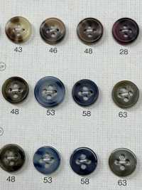 MYP60 4-hole Polyester Button For Buffalo-style Shirts And Jackets DAIYA BUTTON Sub Photo