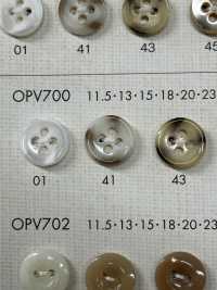 OPV700 Polyester Buttons For Buffalo-style Shirts And Jackets DAIYA BUTTON Sub Photo