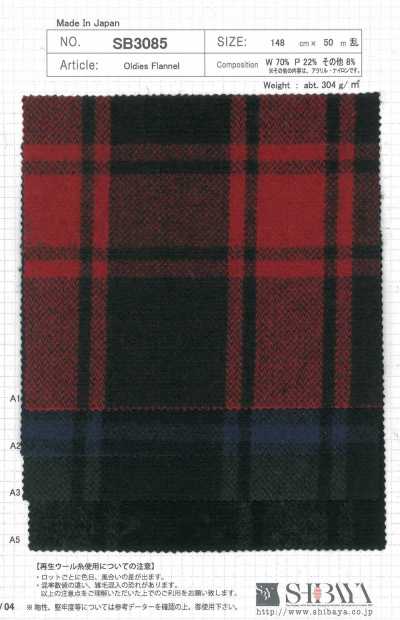 SB3085 Oldies Flannel