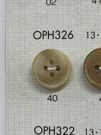 OPH326 Elegant 4-hole Polyester Button DAIYA BUTTON Sub Photo