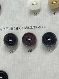 OPH326 Elegant 4-hole Polyester Button DAIYA BUTTON Sub Photo