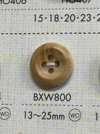 BXW800 Natural Material Wood 4-hole Button DAIYA BUTTON Sub Photo