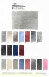 107 Yarn-dyed 40/2 Cotton Jersey Horizontal Stripes