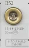 B53 ABS Resin Four-hole Button