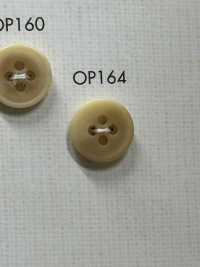 OP164 Elegant Buffalo-like 4-hole Polyester Button DAIYA BUTTON Sub Photo