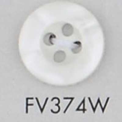 FV374W Polyester Resin Button