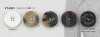VT9981 Polyester Resin 4-Hole Button