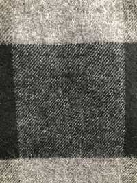 MU5086 Fuzzy Block Check[Textile / Fabric] Ueyama Textile Sub Photo