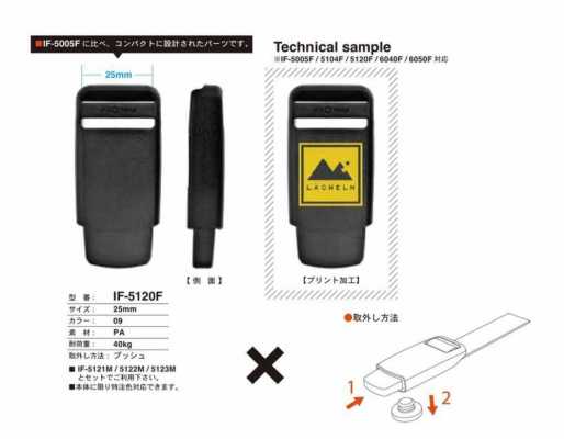 IF-5120F 25MM Push Snap Button