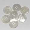 EX700MAT White Butterfly 4- Shell Button Mat