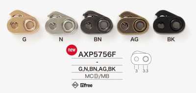 AXP5756F Die-cast/Brass Cord Lock