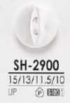 SH-2900 Glossy Two-hole Button Made Of Polyester Resin