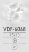 VDF6068 Polyester Resin Glossy Button With Tunnel Shank