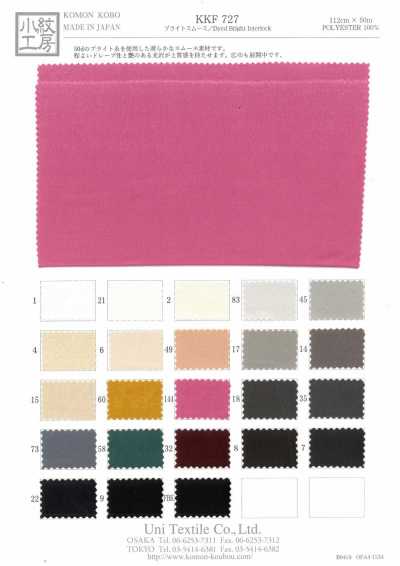 KKF727 Bright Circular Interlock Knitting