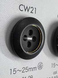CW21 Polyester Resin/cast 4-hole Button DAIYA BUTTON(DAIYA BUTTON) Sub Photo