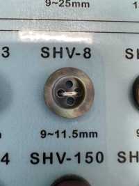 SHV8 4-hole, Bordered Shell Button DAIYA BUTTON Sub Photo