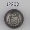 JP202 Plated ABS Resin Button