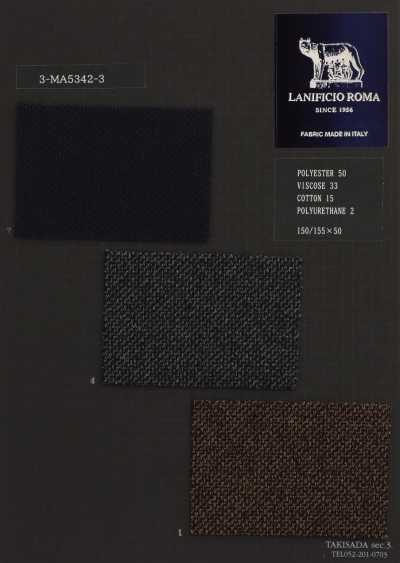 3-MA5342-3 ROMA Recycled Cotton Jersey