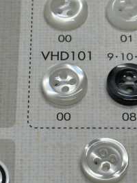 VHD101 DAIYA BUTTONS Impact Resistant HYPER DURABLE "" Series Shell 4-hole Shell-like Polyester Button "" DAIYA BUTTON Sub Photo