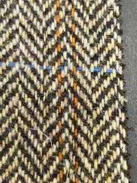 3-KM HARRIS Harris Tweed Check Herringbone Oatmeal[Textile / Fabric] Takisada Nagoya Sub Photo