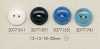 2077 2-hole Rimmed Button