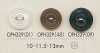 OPH329 2-hole Rimmed Button