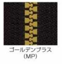 5VSMPMR Vislon&#174; Metallic Zipper Size 5 Golden Brass Two Way Separator YKK Sub Photo