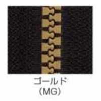 5VSMGMR Vislon Metallic Zipper Size 5 Gold Two Way Separator YKK Sub Photo