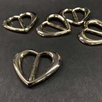 MP4123 Belt Hardware Heart-shaped Buckle For Pants, Skirts, Bags, Etc.[Buckles And Ring] IRIS Sub Photo