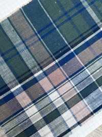 SB60542 1/60 Linen Big Check[Textile / Fabric] SHIBAYA Sub Photo