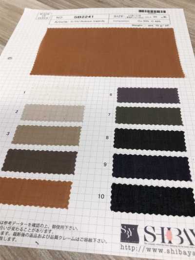 SB2241 [OUTLET] Cupra / Cotton Nuance Organdy[Textile / Fabric] SHIBAYA Sub Photo