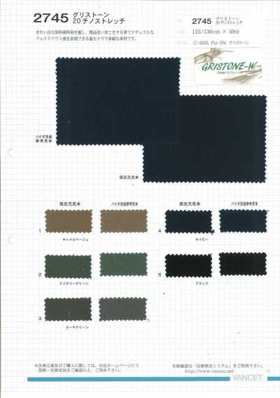 2745 Gristone CPT20 Chino Stretch