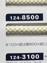 124-8500 Acrylic Edo-uchi Cord Round String[Ribbon Tape Cord] DARIN Sub Photo