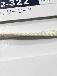 122-322 Acrylic Free Cord Thin Flat String[Ribbon Tape Cord] DARIN Sub Photo