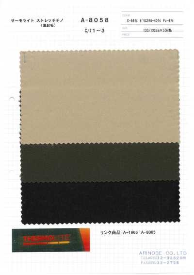 Thermolite Stretch Chino (Brushed Back)