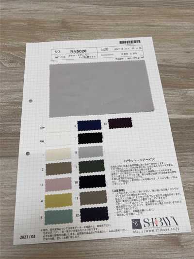 RN5028 Pratt Air In Rayon Cotton Twill[Textile / Fabric] SHIBAYA Sub Photo