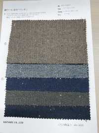 AN-9267 Cotton Wool Fuzzy Herringbone[Textile / Fabric] ARINOBE CO., LTD. Sub Photo
