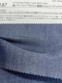 14187 Cotton/Tencel(TM) Lyocell Fiber 4.5oz Indigo Denim[Textile / Fabric] SUNWELL Sub Photo