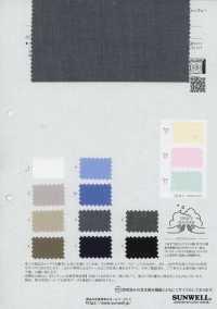 14292 コードットオーガニックス(R) 60sクラフトワッシャー[Textile / Fabric] SUNWELL Additional Images