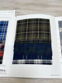 16241 Yarn-dyed 30 % Thread Viyella Check Fuzzy Crystal[Textile / Fabric] SUNWELL Sub Photo