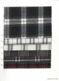 16241 Yarn-dyed 30 % Thread Viyella Check Fuzzy Crystal[Textile / Fabric] SUNWELL Sub Photo