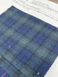 16241 Yarn-dyed 30 % Thread Viyella Check Fuzzy Crystal[Textile / Fabric] SUNWELL Sub Photo