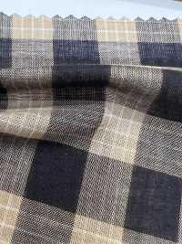 25443 Yarn-dyed Compact 80 Thread Lawn Check[Textile / Fabric] SUNWELL Sub Photo