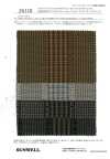 26110 Yarn-Dyed 30 Single Polyester/Rayon/Cotton Cut Fringe Check